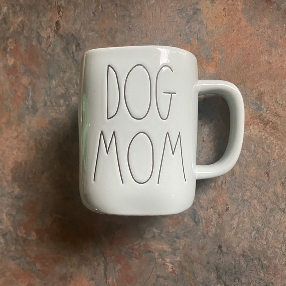 Rae Dunn Other - Rae Dunn Light Blue DOG MOM Mug Dog Mom